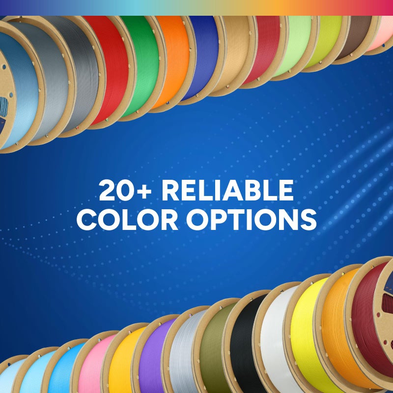 OVERTURE PLA Plus (PLA+) Filament 1.75mm, Stronger & More Durable, Professional Toughness 3D Printer Filament 1kg (2.2lbs), High Precision +/- 0.02mm, Tangle-Free (Purple) - Image 5